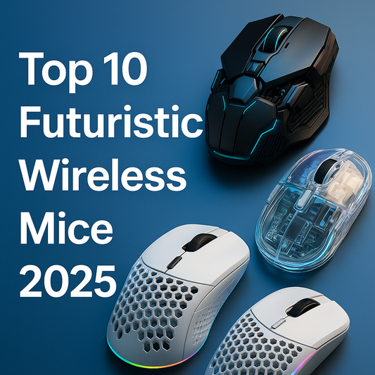 2025 Top 10 Futuristic Wireless Gaming Mice – Cyberpunk Style from Mecha to Clear Shells
