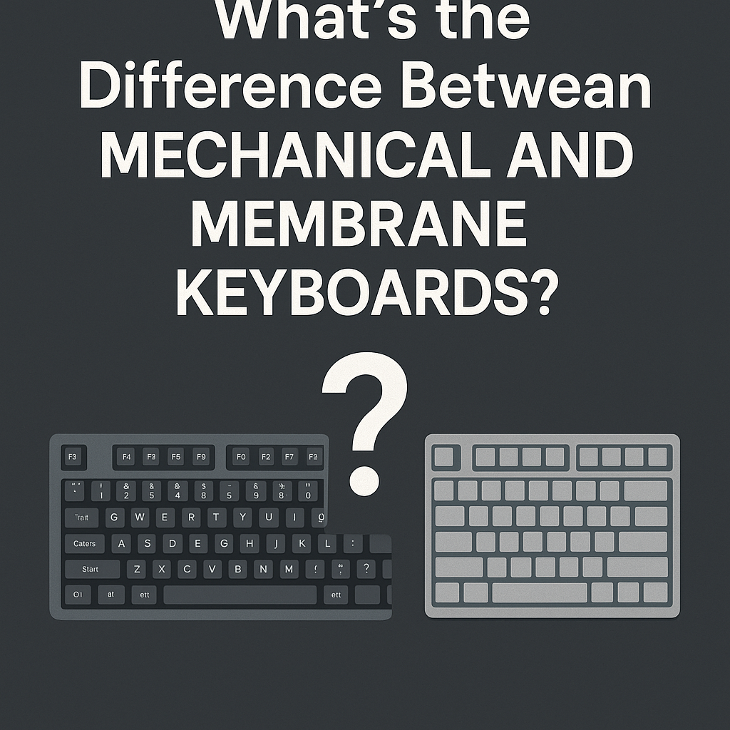 Mechanical vs Membrane Keyboards: How to Choose the Right One