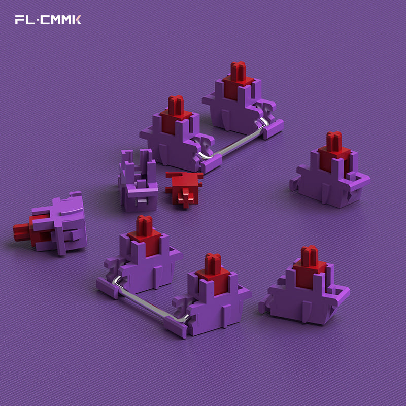FL·ESPORTS V4 POK Stabilizers Only for HE Keyboard