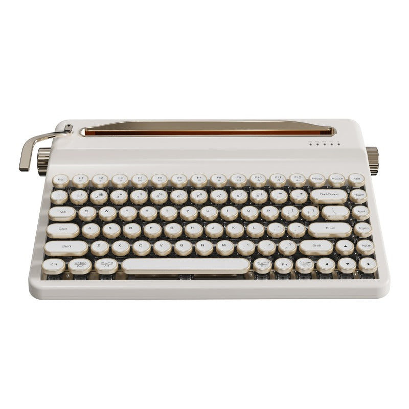 YUNZII QL75 Vintage Retro Typewriter QMK/VIA Mechanical Keyboard