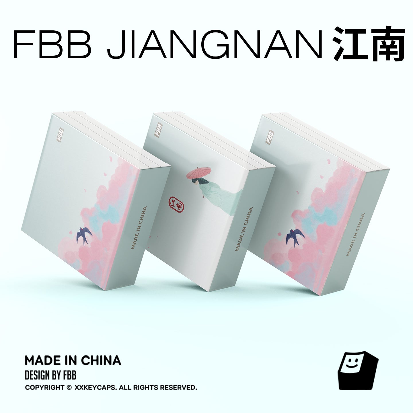 FBB JiangNan Cherry Profile Keycaps Set