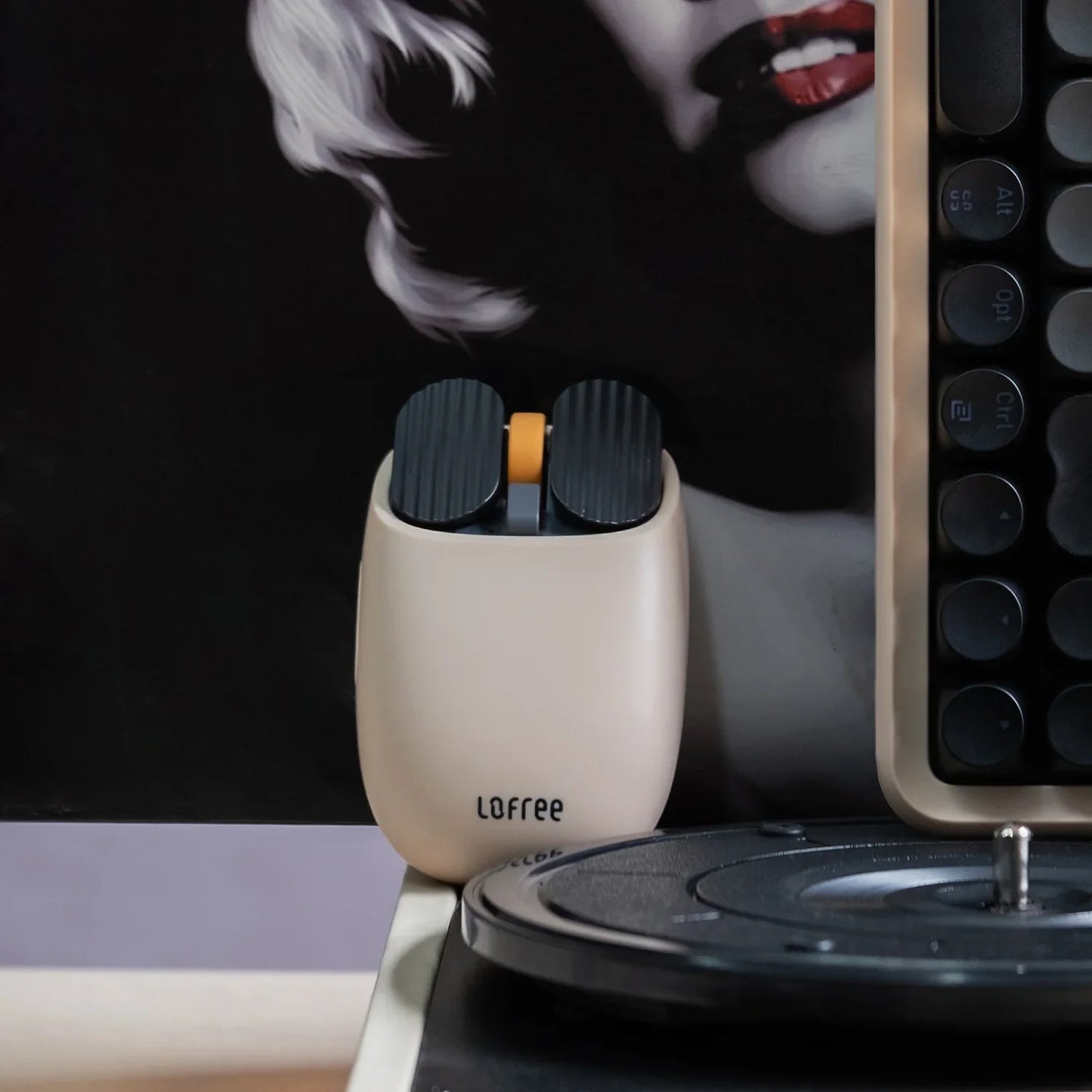 Lofree Wavy Chips Bluetooth Mouse – Ergonomic Dual-Mode Wireless Design