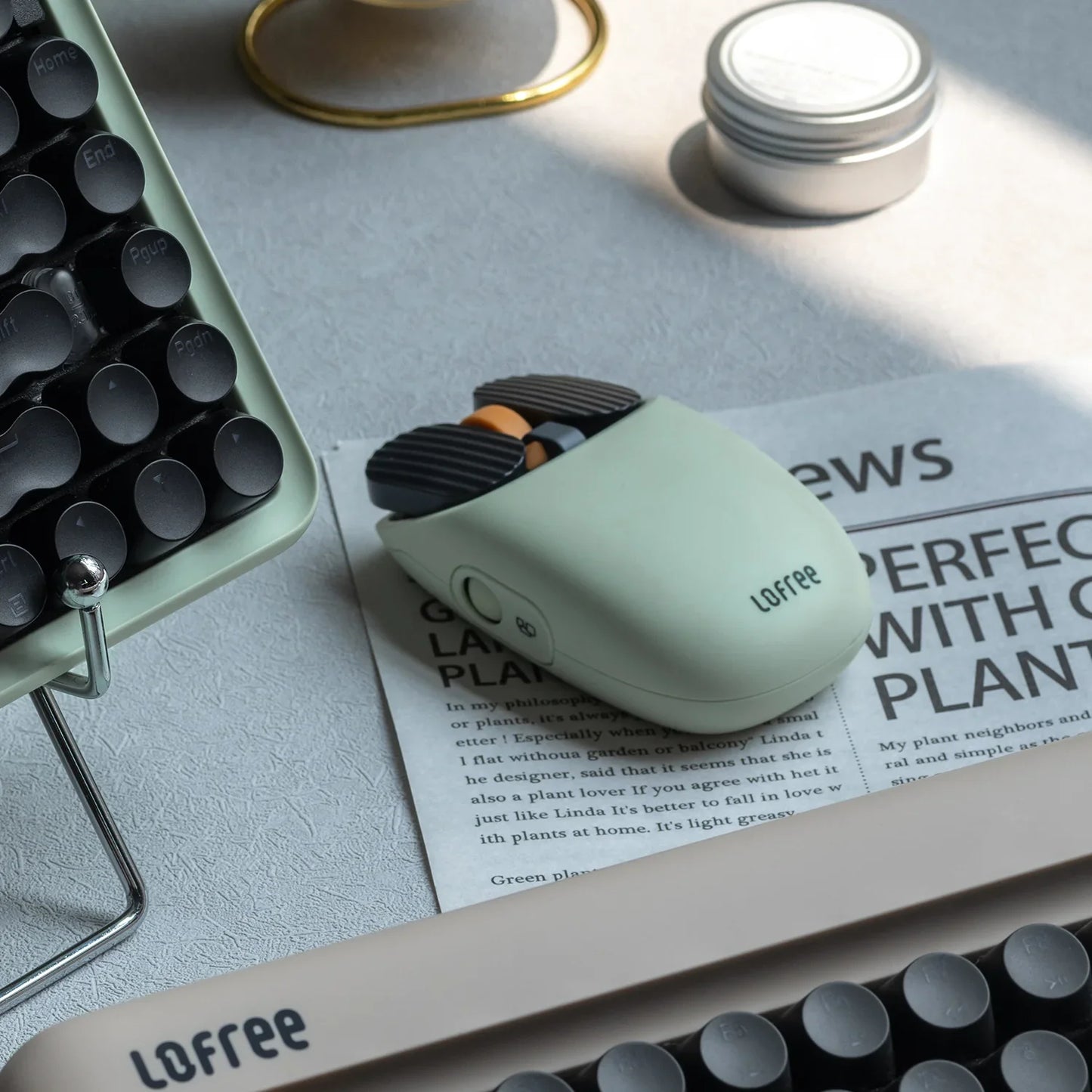 Lofree Wavy Chips Bluetooth Mouse – Ergonomic Dual-Mode Wireless Design