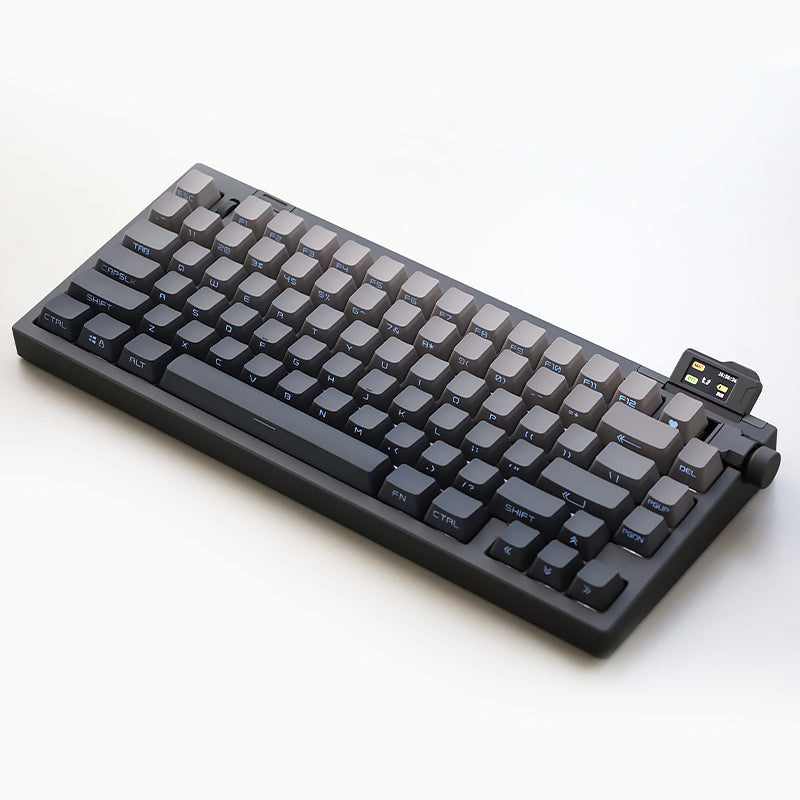 Keydous NJ80 Pro Display Screen with Knob Aluminium Alloy Mechanical Keyboard