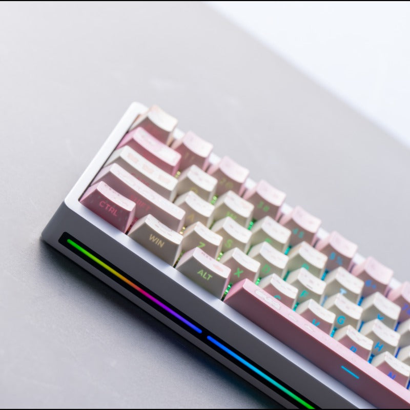 Soulcat Pixel Meow Cherry Profile PBT Side-printed Keycaps Set