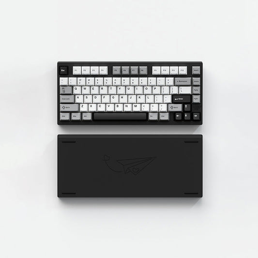 WEIKAV D75 Paper Plane Aluminum Alloy Mechanical Keyboard