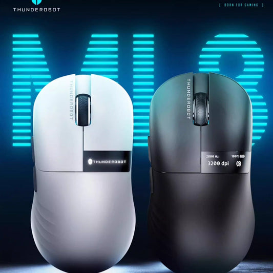 ThundeRobot ML8 PAW3395 NearLink 4khz with Screen Mouse