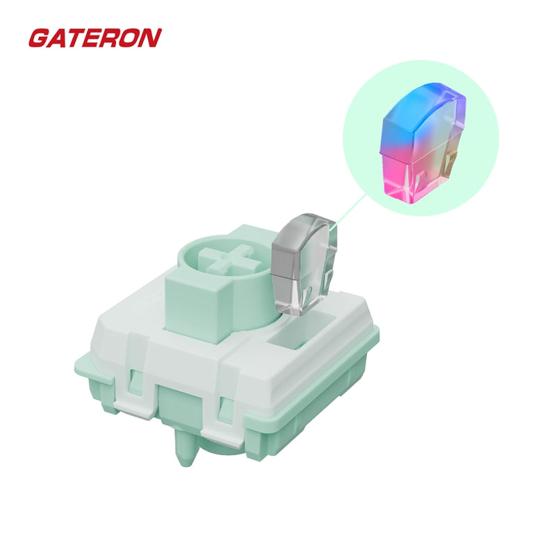 Gateron Magnetic Jade Mini Low Profile POM Switch Set