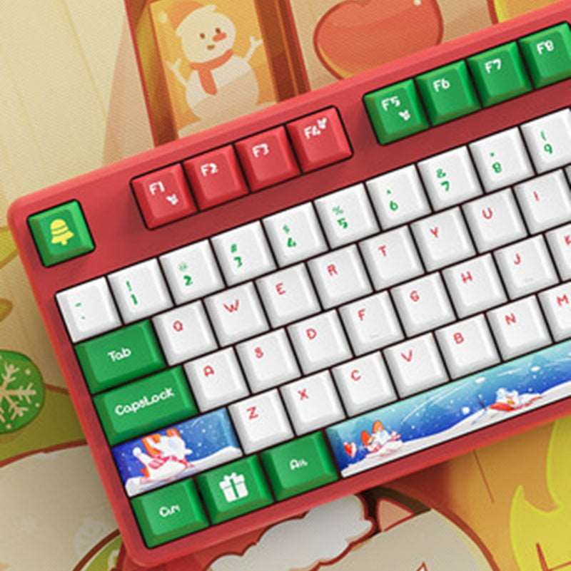 DAGK Christmas Theme Cherry Keycaps - IPOPULARSHOP