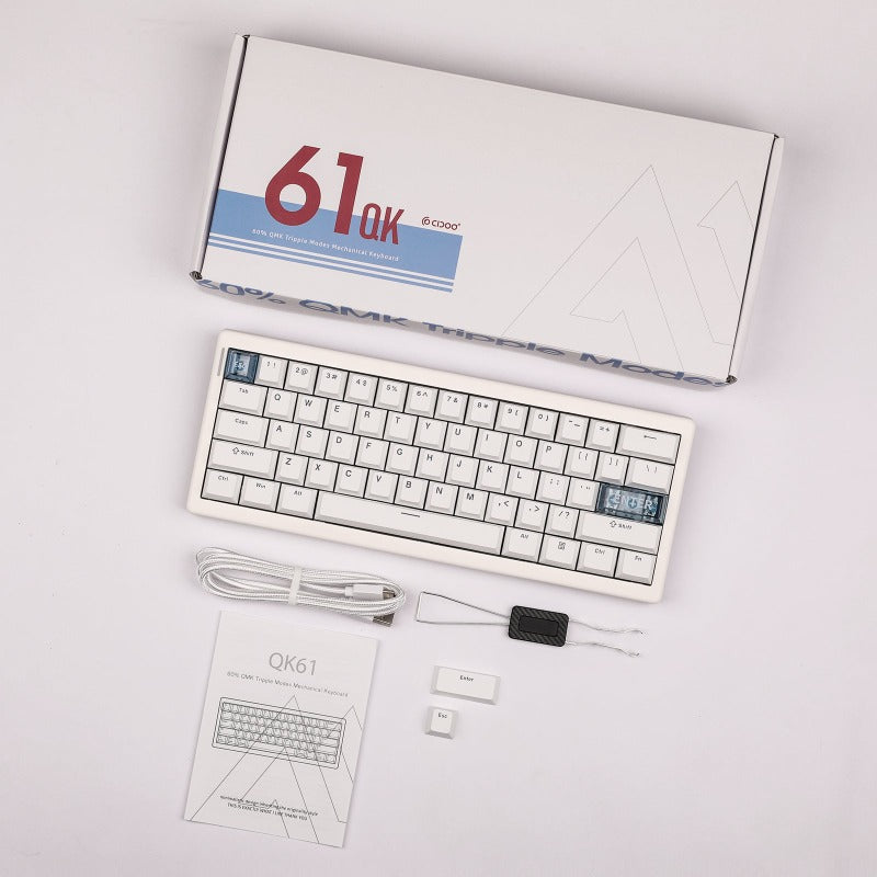 CIDOO QK61 V2 VIA Programmable 60% Mechanical Keyboard