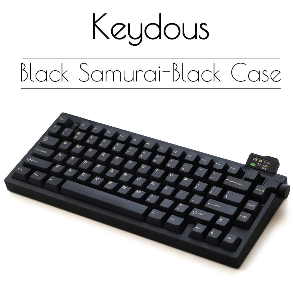 Keydous NJ80 Pro Display Screen with Knob Aluminium Alloy Mechanical Keyboard