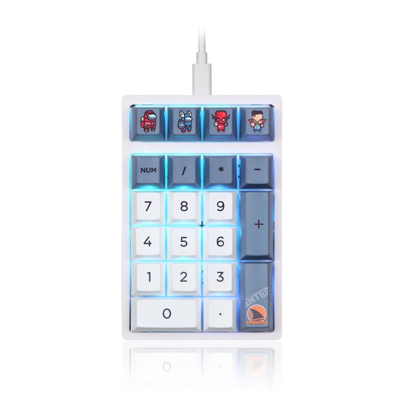 Darmoshark K3 QMK 21Keys RGB Numpad