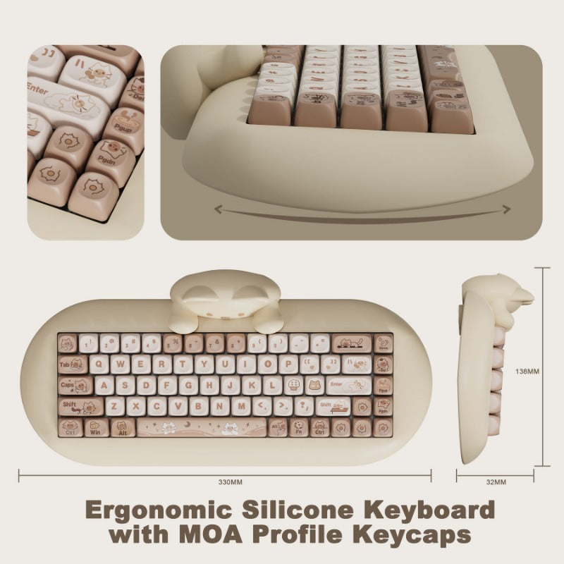 YUNZII C68 HI-FI Mechanical Keyboard