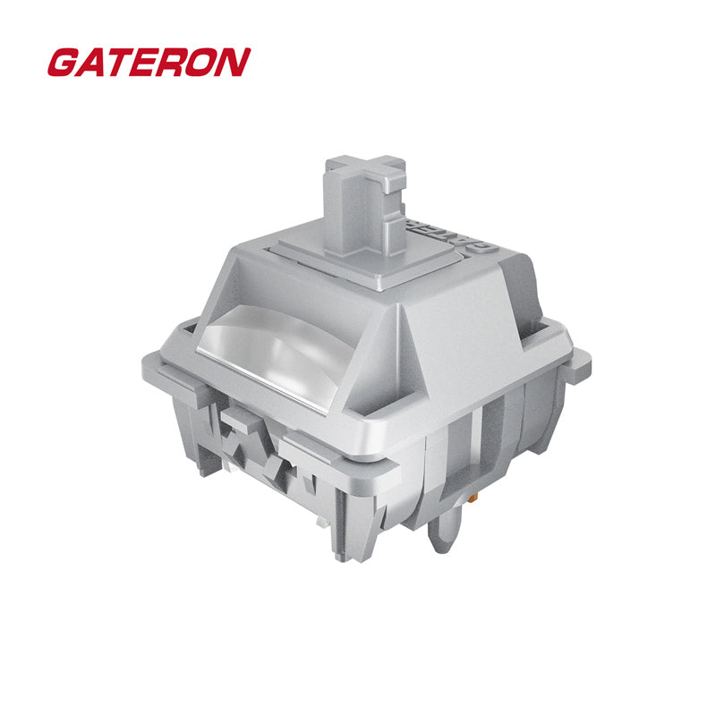 Gateron Milkshake Silver POM Mechanical Switches
