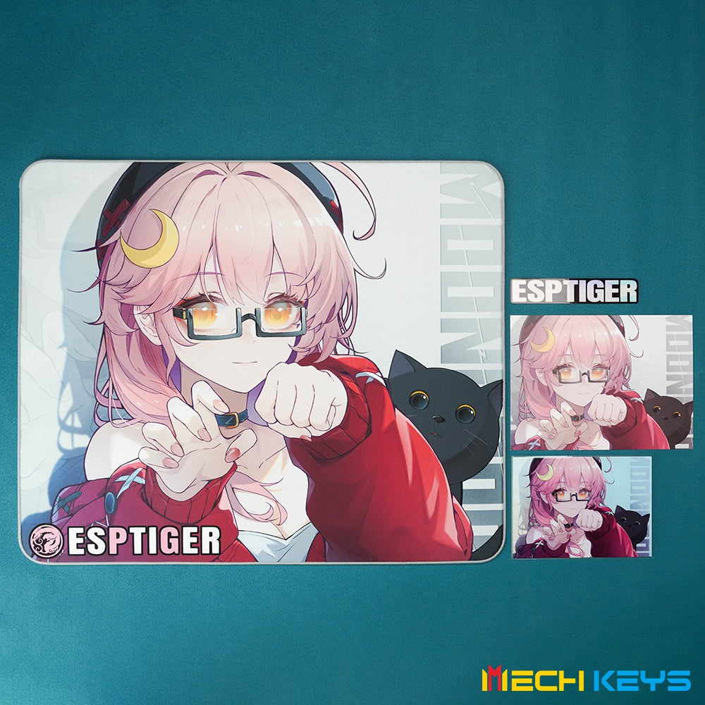 Esptiger Neon V2 - Moondrop Edition Gaming Mousepad