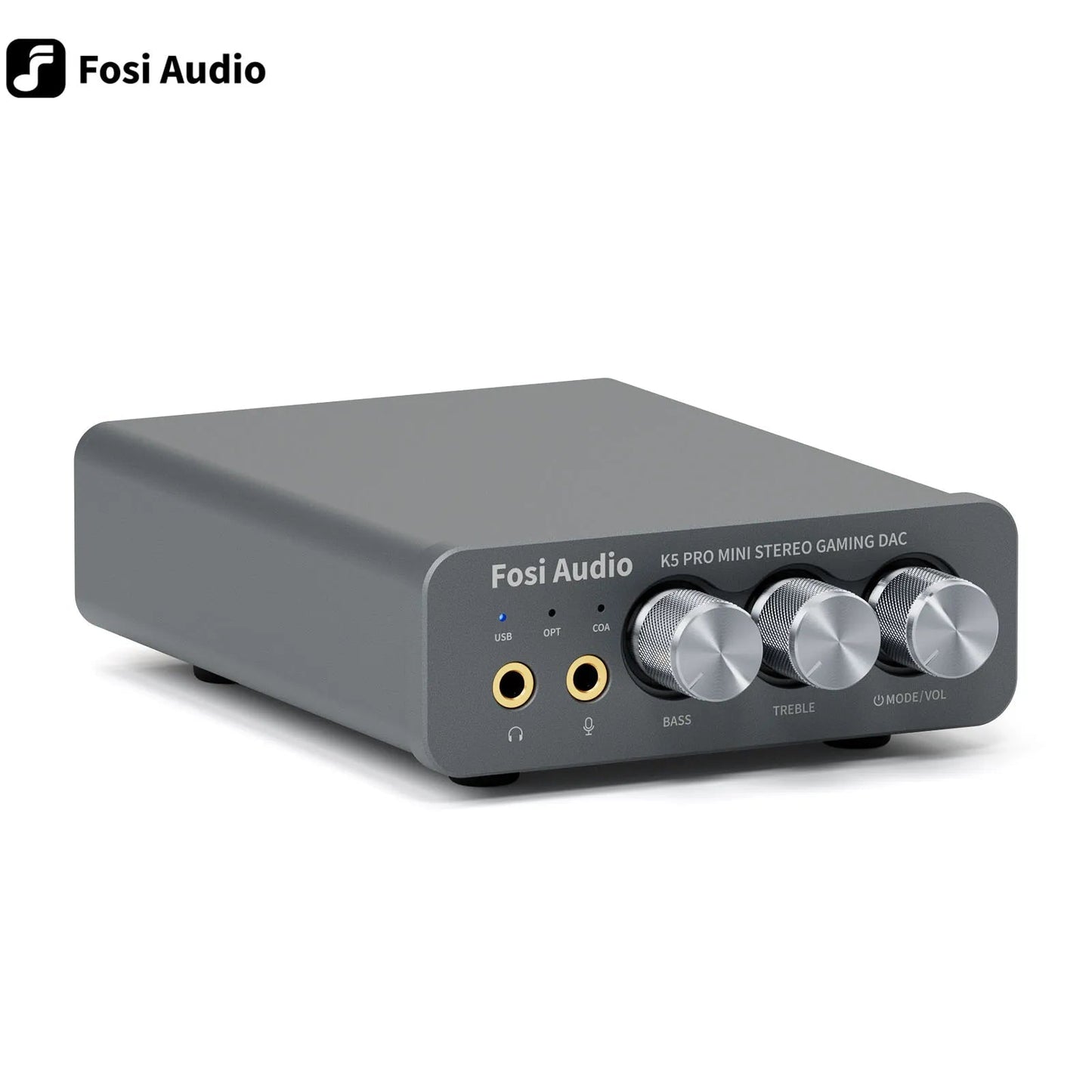 Fosi Audio K5 PRO Mini Stereo Gaming DAC & Headphone AMP