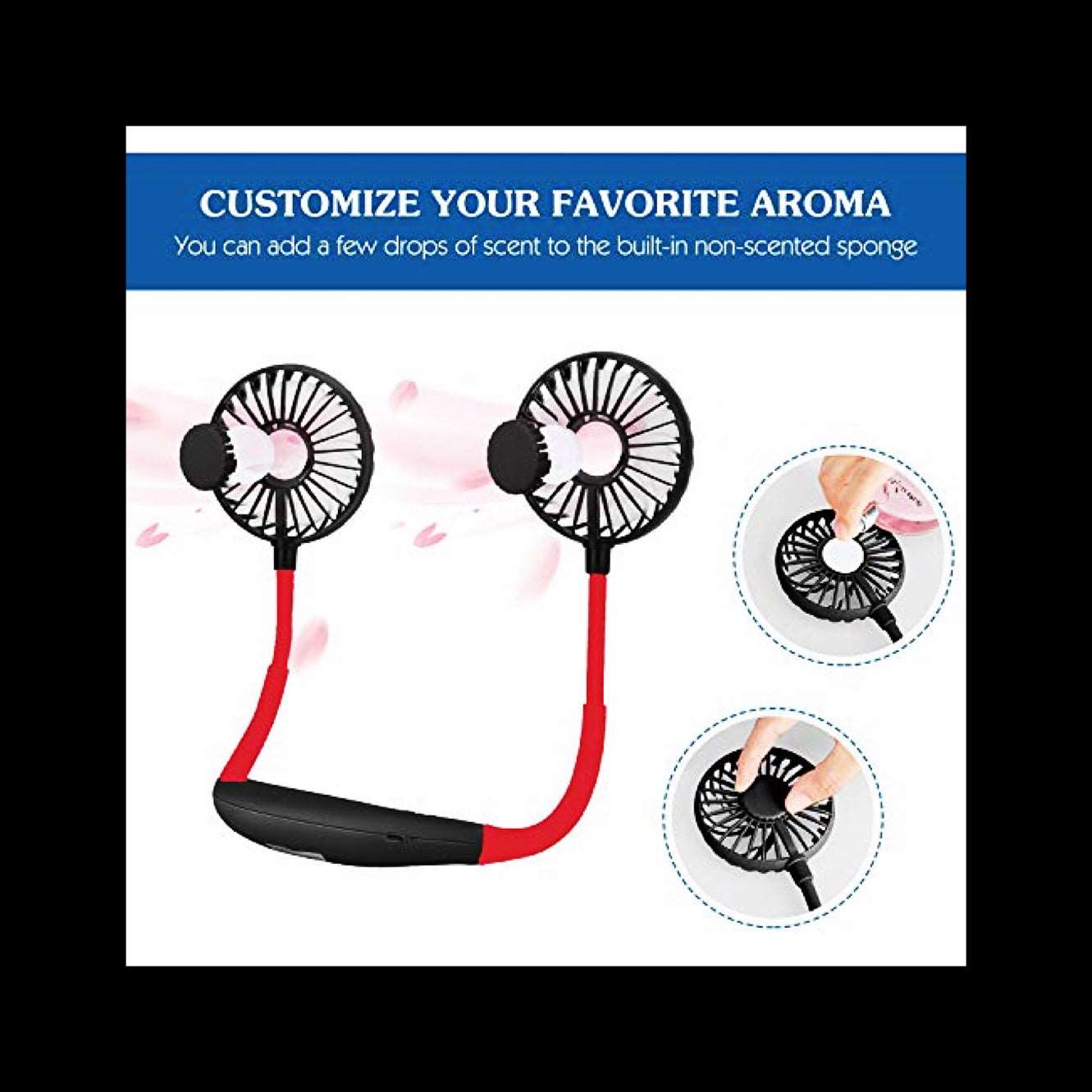 360° Rotation Neck Fan - IPOPULARSHOP