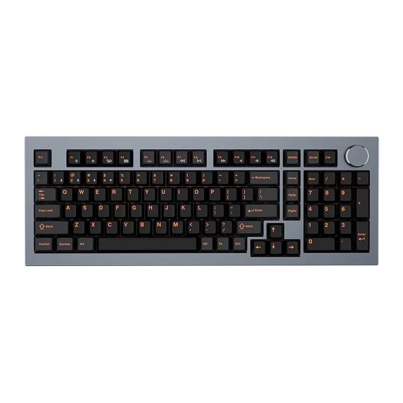 JAMESDONKEY R2 Aluminium Alloy 98 Keys Gasket Three Mode Mechanical Keyboard