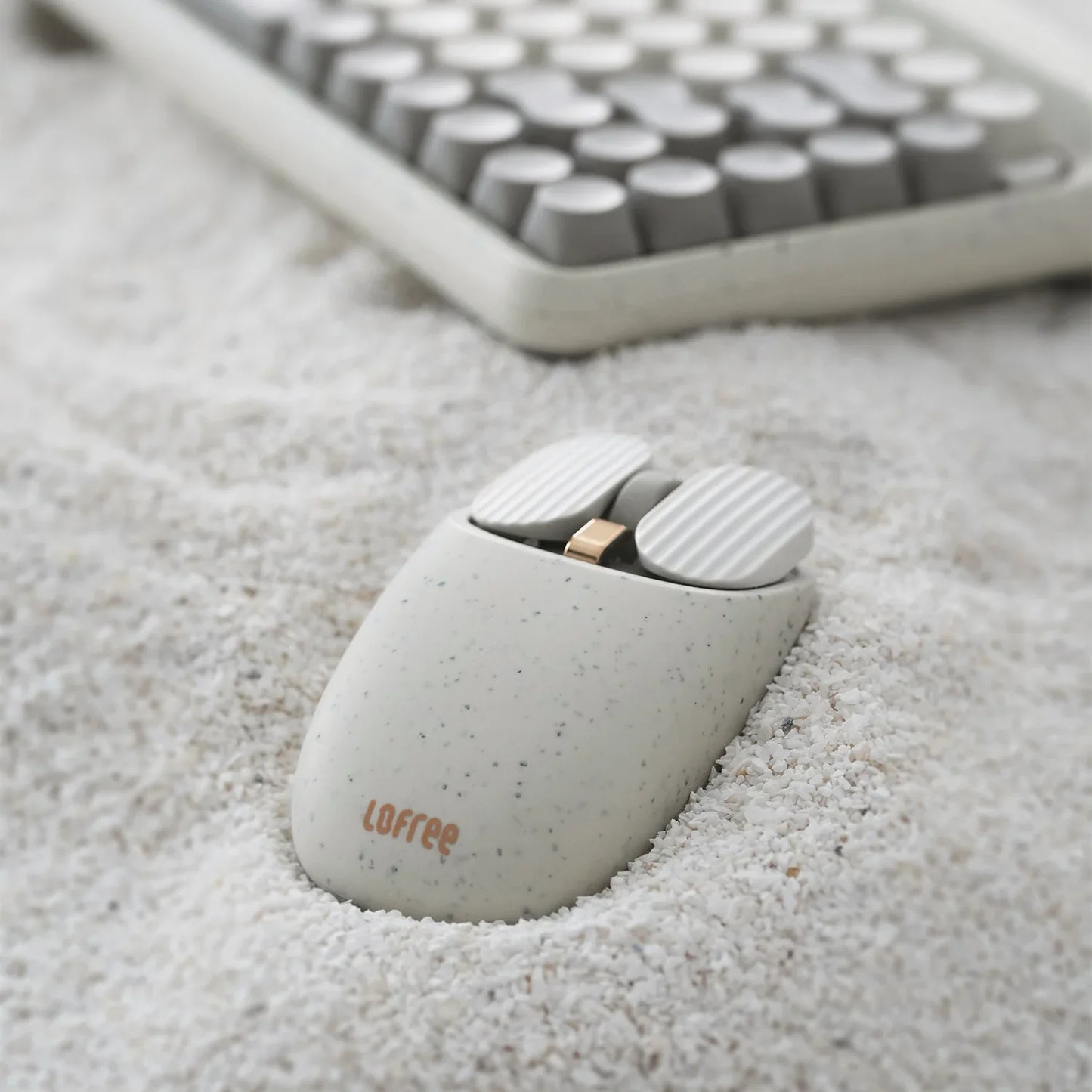 Lofree Wavy Chips Bluetooth Mouse – Ergonomic Dual-Mode Wireless Design