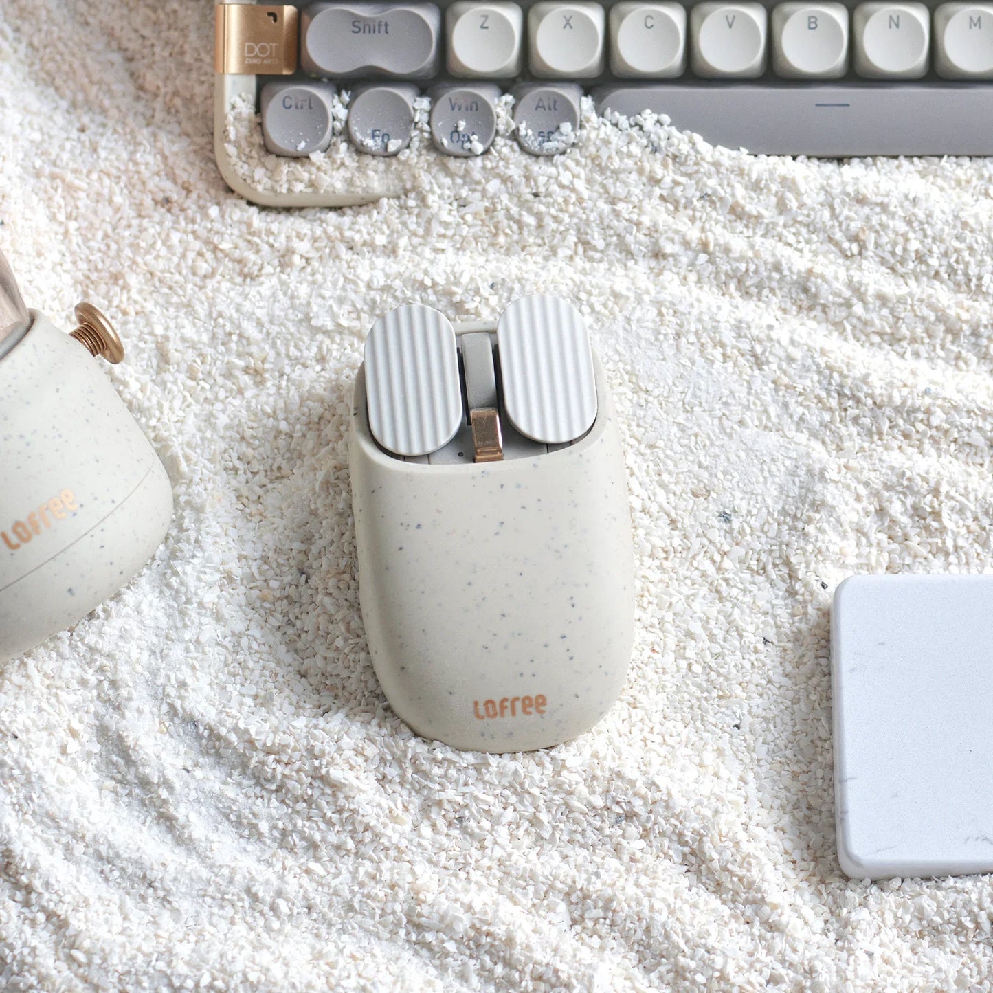 Lofree Wavy Chips Bluetooth Mouse – Ergonomic Dual-Mode Wireless Design