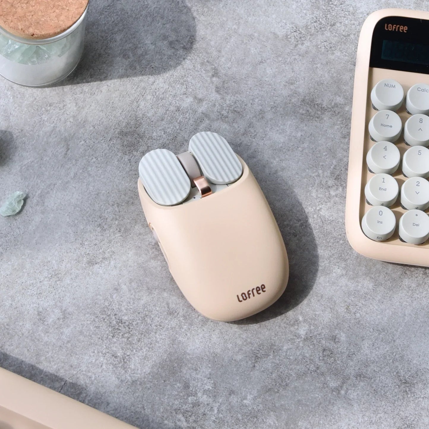 Lofree Wavy Chips Bluetooth Mouse – Ergonomic Dual-Mode Wireless Design