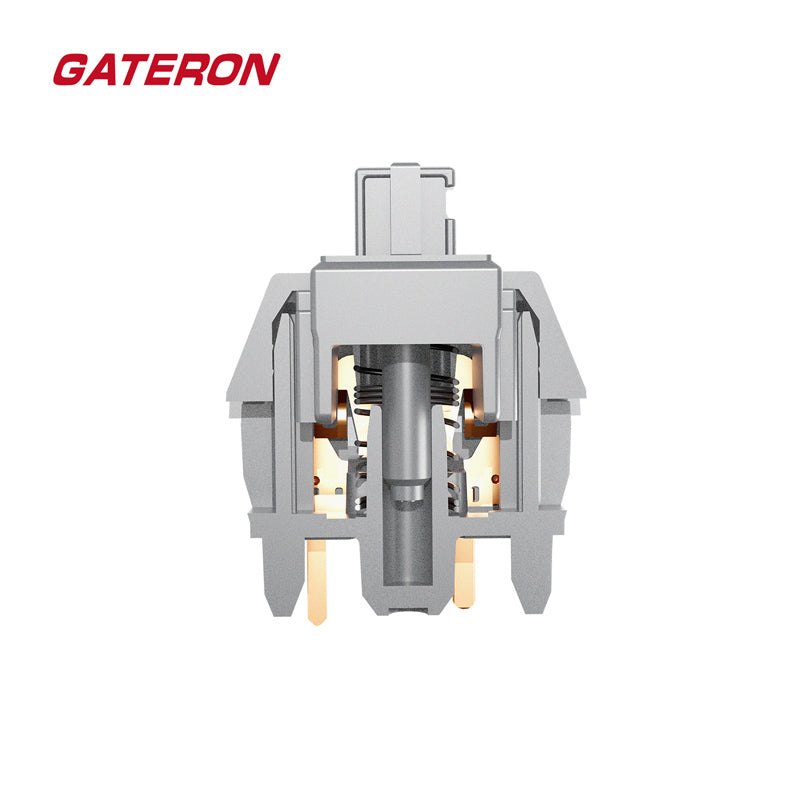 Gateron Milkshake Silver POM Mechanical Switches