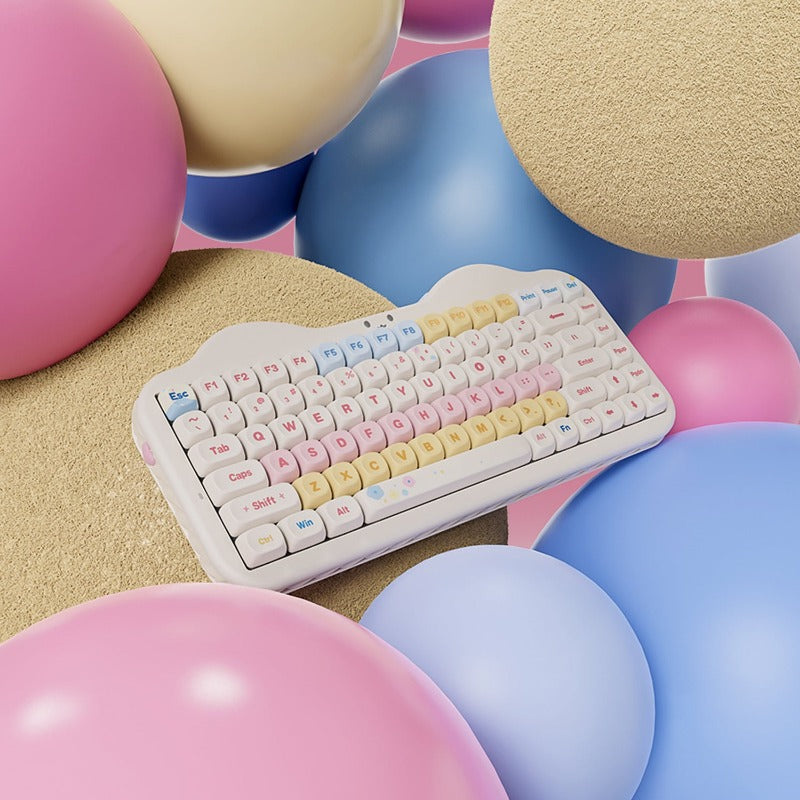 Pre-Order YUNZII C75 Cake Meow Wireless Mechanical Keyboard