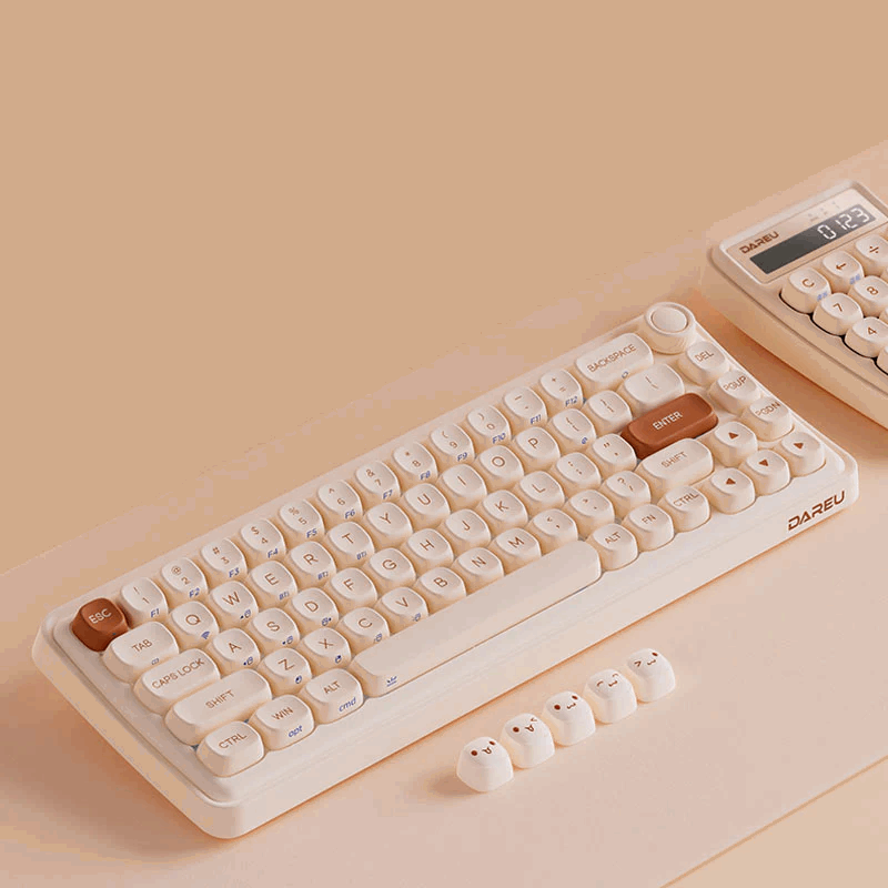 DAREU Z68 Sugar Cube Series Mechanical Keyboard - IPOPULARSHOP
