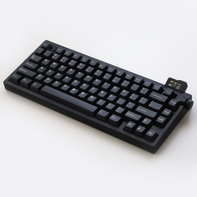 Keydous NJ80 Pro Display Screen with Knob Aluminium Alloy Mechanical Keyboard