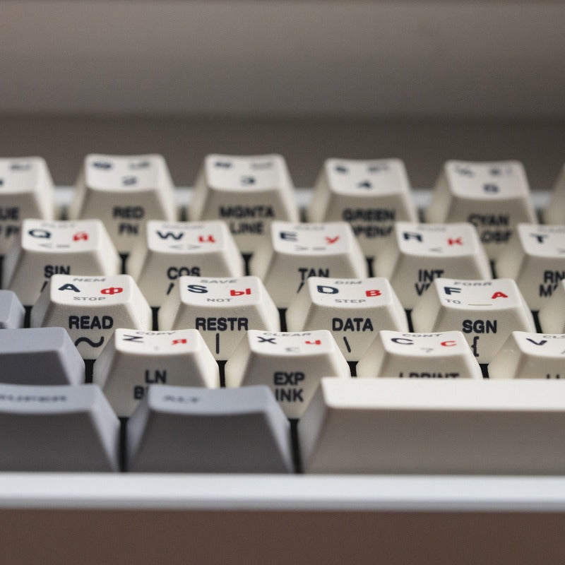 FBB Delta Retro Russian Cherry Profile Keycaps Set