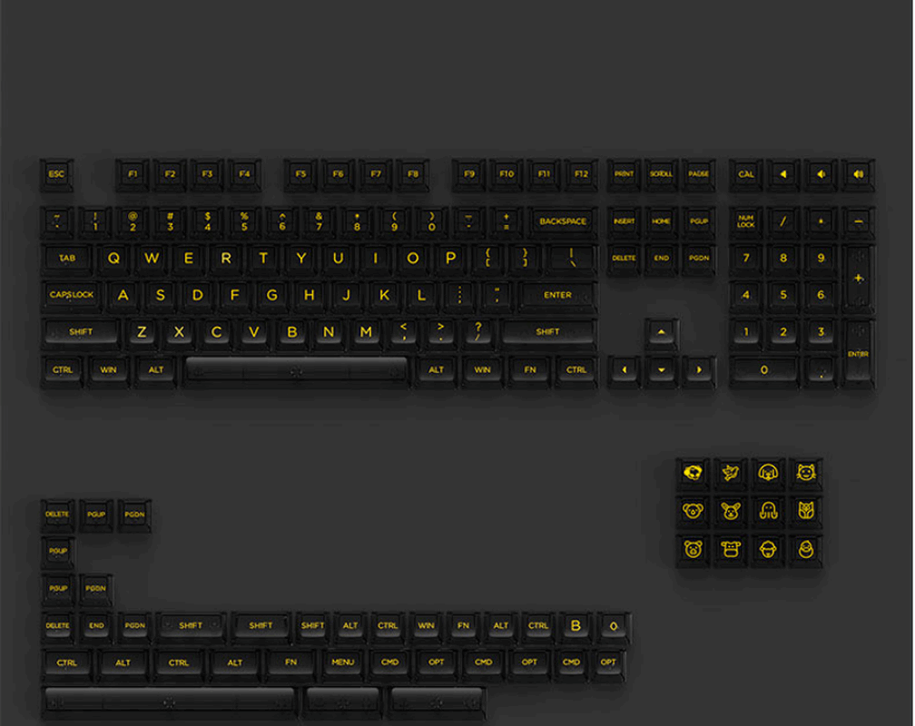 AKKO Transparent ASA 155 Keycaps - IPOPULARSHOP