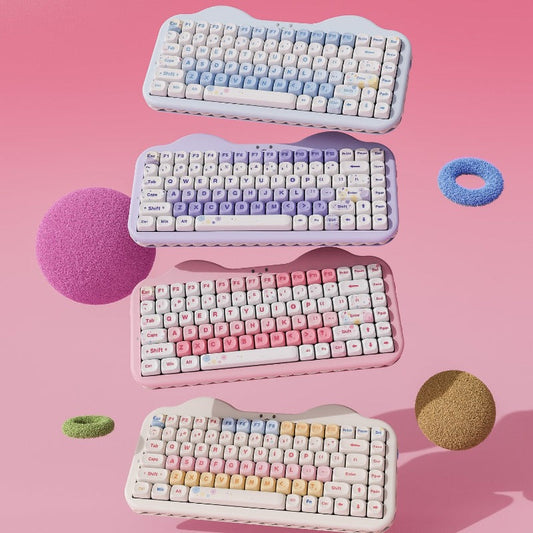 Pre-Order YUNZII C75 Cake Meow Wireless Mechanical Keyboard