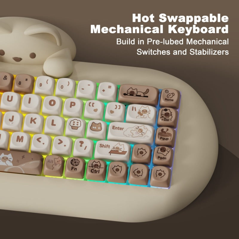 YUNZII C68 HI-FI Mechanical Keyboard