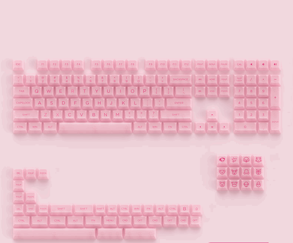 AKKO Transparent ASA 155 Keycaps - IPOPULARSHOP