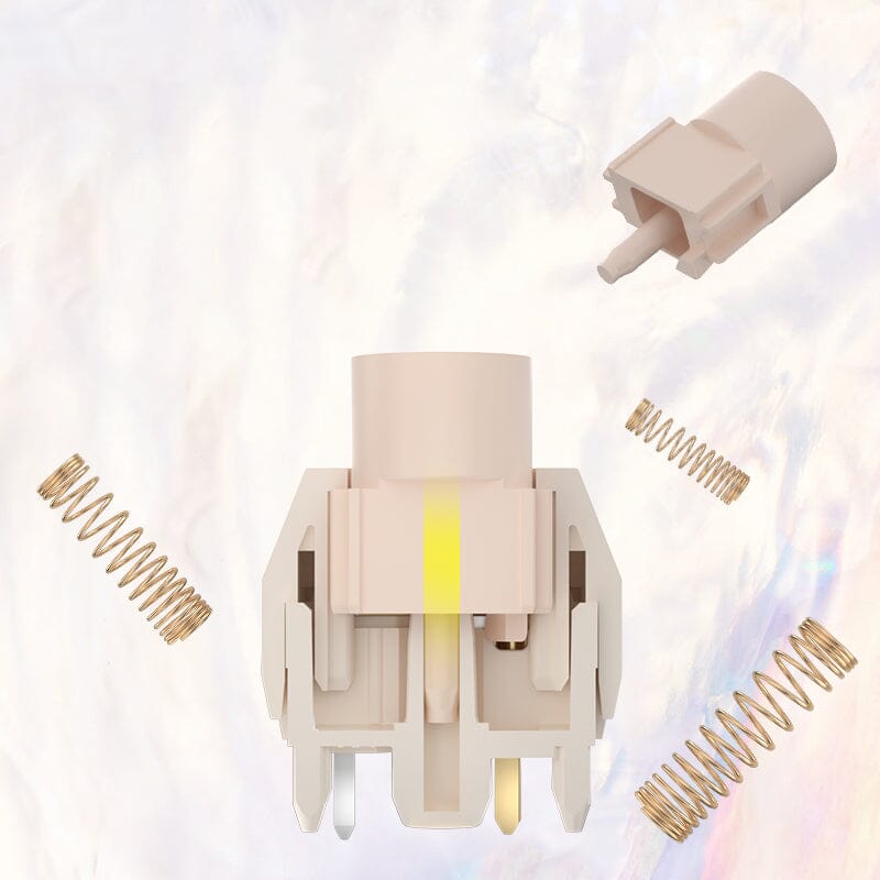 MCHOSE & Kailh Beige Ice Cream Pro Switch