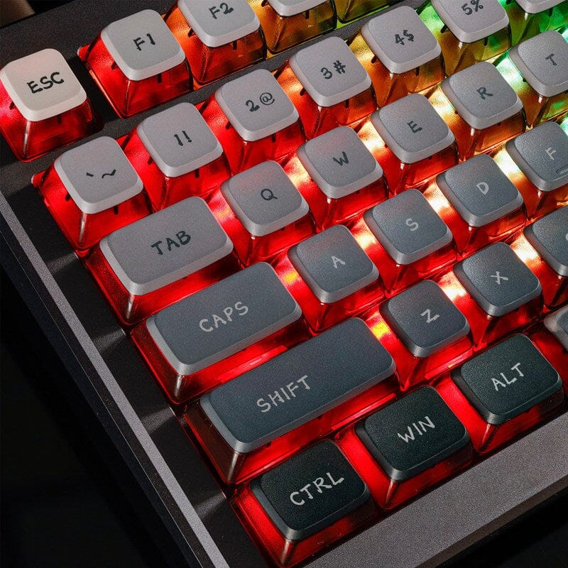 PIIFOX Splashing Ink Landscape ASA Profile Keycaps