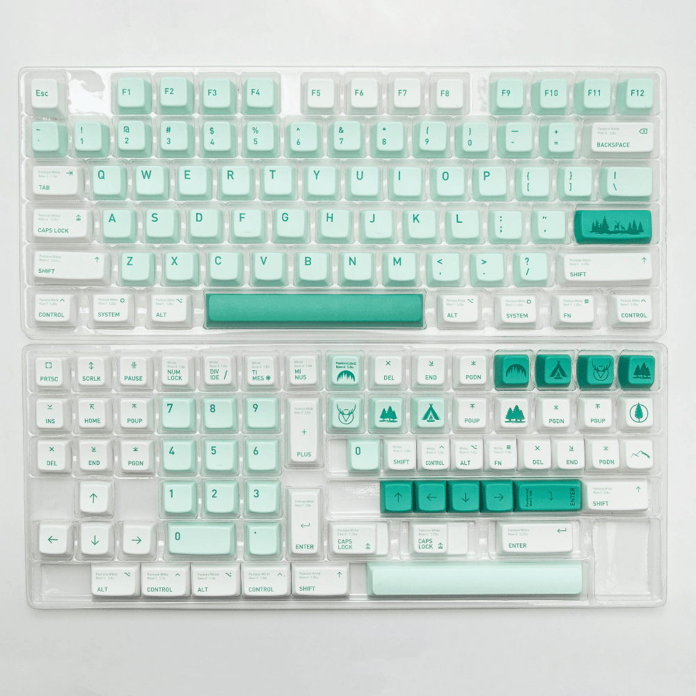 YUNZII Lost Forest MDA Profile Keycap Set