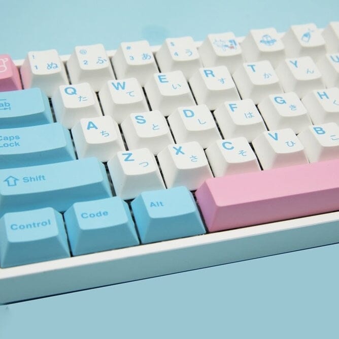 YUNZII Milk PBT Cherry Profile Keycaps