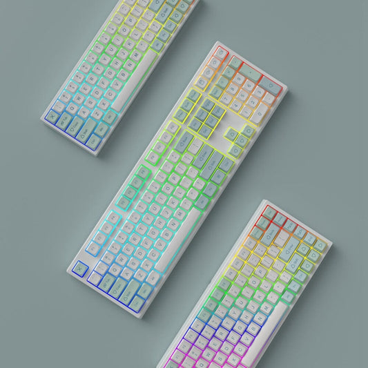 YUNZII YZ108 Mint RGB Hot Swappable Mechanical Keyboard