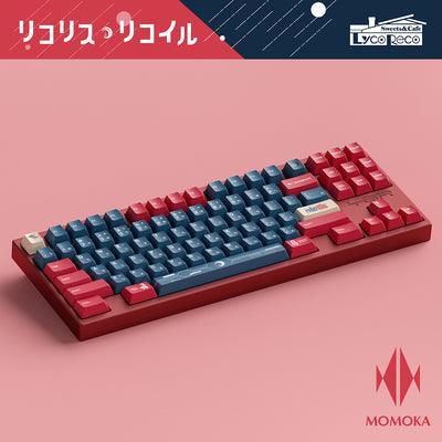 MOMOKA Lycoris Recoil Cherry Keycaps - IPOPULARSHOP
