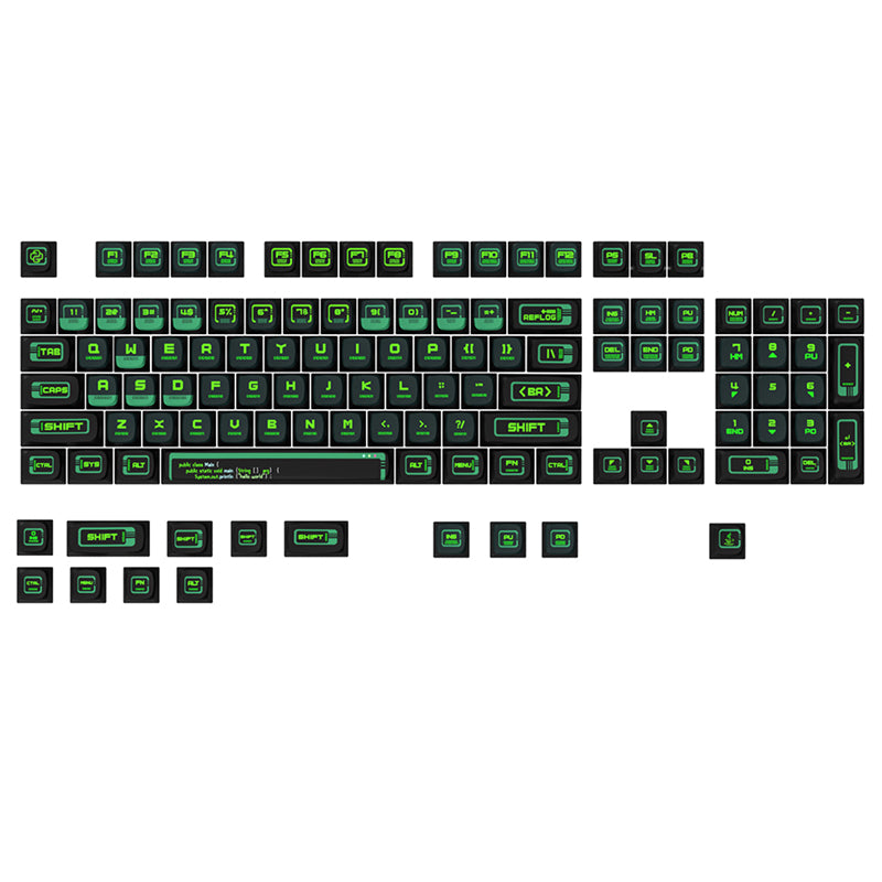 PIIFOX Binary ASA Profile Keycaps - IPOPULARSHOP