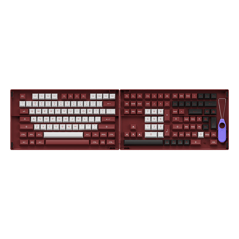 Akko Ocean Star/BlackCyan/Periwinkle Multicolor Keycap Set - IPOPULARSHOP