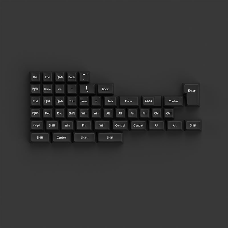 Akko Black on White/White on Black ABS SAL Keycap - IPOPULARSHOP
