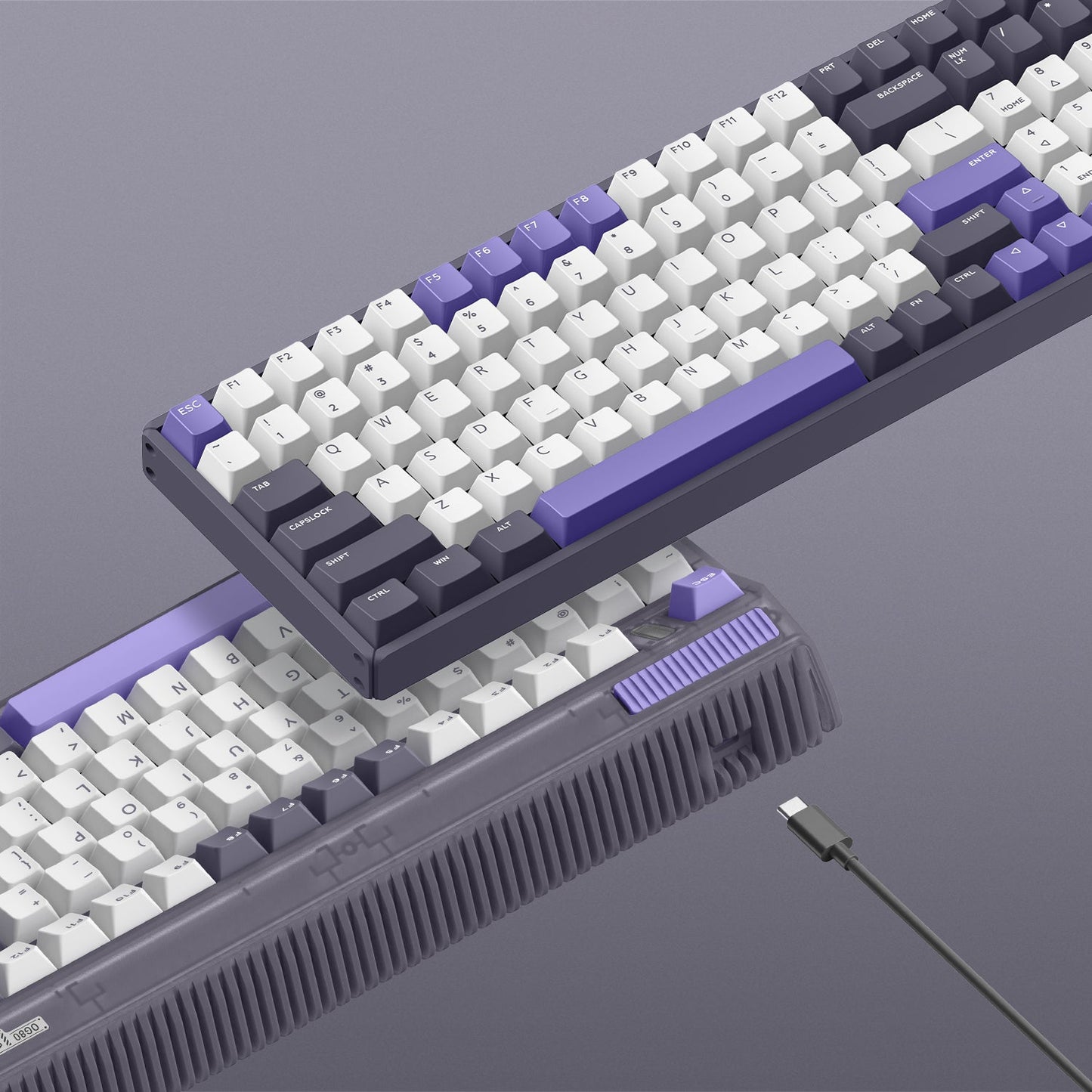 IQUNIX F97 / OG80 Lavandin Wireless Mechanical Keyboard - IPOPULARSHOP