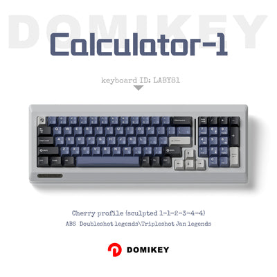 DOMIKEY Calculator-1 Cherry Profile Keycaps Set - IPOPULARSHOP
