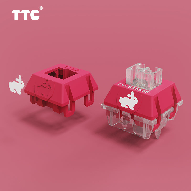 TTC Rabbit RGB Mechanical Switches - IPOPULARSHOP