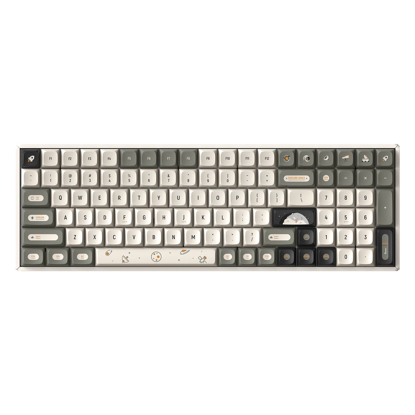 IQUNIX F97 Hitchhiker Wireless Mechanical Keyboard - IPOPULARSHOP