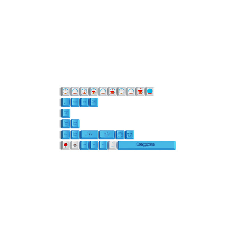 Akko Patrick/Saint Seiya/Black & Pink/Wave/Doraemon/SpongeBob/EVA-01 Themed Keycap - IPOPULARSHOP