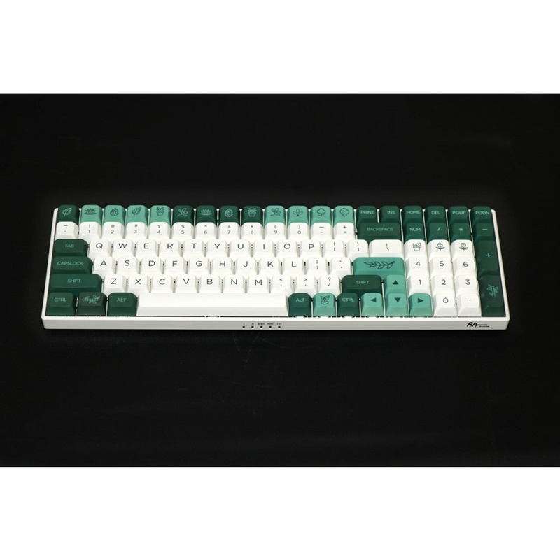 G-MKY 138 Botanical XDA PBT Keycaps - IPOPULARSHOP