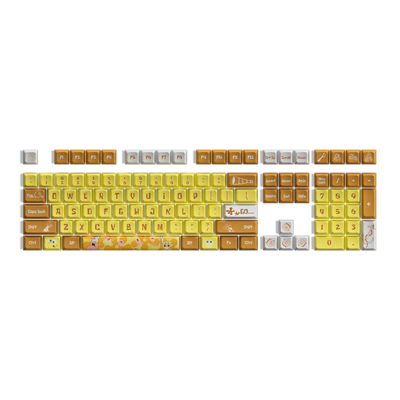 Akko Patrick/Saint Seiya/Black & Pink/Wave/Doraemon/SpongeBob/EVA-01 Themed Keycap - IPOPULARSHOP